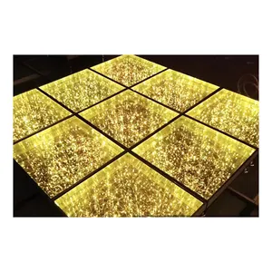 Đầy Màu sắc hot người bán Magnetic Đảng Wedding Disco ánh sáng không dây LED Dance Floor đối bán