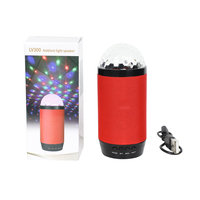 Bola de Discoteca con Altavoces, Luces RGB, Audio, Música LED, Control por Voz, Luz para Fiestas, Lámpara DJ con USB y TF para Club