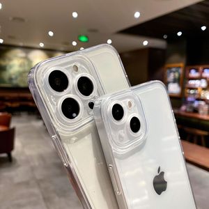 Trong Suốt TPU Mềm Trường Hợp Điện Thoại Với Cạnh Thẳng Cho <span class=keywords><strong>Apple</strong></span> 15Promax 16 <span class=keywords><strong>iPhone</strong></span> 11 Bao Gồm Tất Cả Các Trường Hợp Bảo Vệ Đơn Giản - Product Image 3