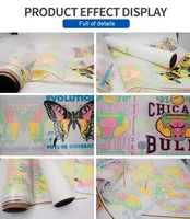 MT COLOR A3 DTF Rouleau de film de transfert 30-60cm Dtf Film et poudre pour l'impression par transfert textile