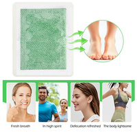 10 patchs pour pieds détox à base de plantes avec matériau vitaminé pour le soulagement du stress et le sommeil profond