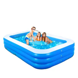 Piscina inflável para crianças, piscina inflável para praia ao ar livre, piscina inflável para esportes aquáticos, piscina familiar de verão