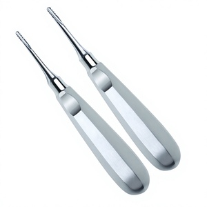Nouveau produit tendance : Élévateur dentaire à pointe concave en acier inoxydable pour l'extraction des racines - Product Image 5