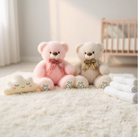 Peaux d'ours en peluche non rembourrées, jouets en peau véritable, peaux d'animaux non rembourrées