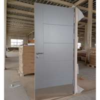 Porte personnalisée de peinture en bois, design européen, couleur grise, livraison gratuite sur Alibaba