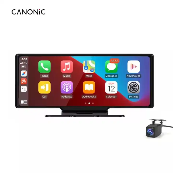 Wholesale Caméra dashcam Canonic 10,26 pouces avec audio multimédia sans fil  CarPlay Android AUTO From m.alibaba.com