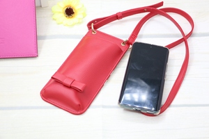 Sac bandoulière tendance en cuir PU pour télé<span class=keywords><strong>phone</strong></span>, pochette de télé<span class=keywords><strong>phone</strong></span> à bandoulière avec poches latérales, sangle réglable, léger et portable – Meilleures ventes - Product Image 3