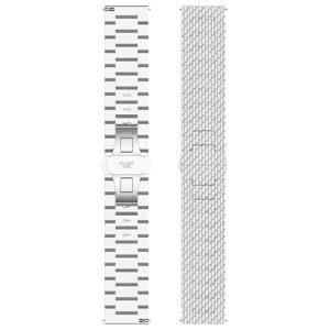 Bracelet Smartwatch de luxe 20mm pour Oppo Watch X OnePlus <span class=keywords><strong>Watch2</strong></span> pour Samsung pour <span class=keywords><strong>Huawei</strong></span> Autres-Bracelet en acier et métal respirant - Product Image 4