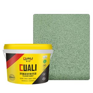 สีอีพ็อกซี่ผสมทรายสำหรับพื้น CUALI ทนต่อการขัดถู ป้องกันฝุ่น สำหรับโรงงาน โรงงานผลิต และพื้นโรงรถ - Product Image 1