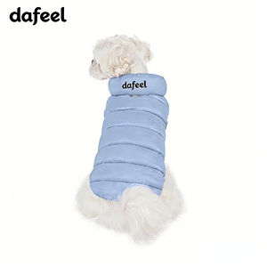 Chaleco para Mascotas de Doble Cara para Otoño e Invierno, Abrigo Acolchado de Algodón Grueso para Perros Grandes, Diseño Sólido con Bolsa de Almacenamiento, Personalización OEM - Product Image 2