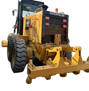 Used Caterpillar Backhoe Loader CAT140 Grader <b>Wheel</b>-Moving with Original Engine and Pump 4 Ton Rated Load 75 KW Power - Product Image 1