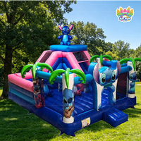 Château gonflable commercial en PVC Stitch, le plus populaire, à vendre