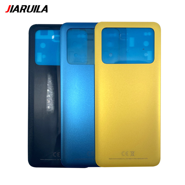 Original Phone case Battery Housing Back Cover for Redmi Xiaomi Poco M4 Pro 4G 5G X4 Pro Back Door case Mobile Phone Accessories