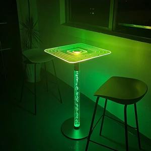 Toptan Bar şarj edilebilir ışık up mobilya <span class=keywords><strong>Led</strong></span> parlayan kokteyl masası - Product Image 4