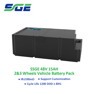 แบตเตอรี่รถยนต์ไฟฟ้าประสิทธิภาพสูงแบบ Deep Cycle 48V 15AH ดีไซน์กันน้ำสำหรับรถ 2 และ 3 ล้อ - Product Image 1