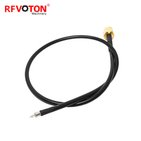 Conector SMA Macho Personalizable de Fábrica para Cable RG174, Cable Pigtail, Cable Jumper, Ensamblaje de Cable Coaxial, Conector RF Coaxial en Stock