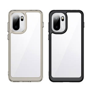 Coque de téléphone en acrylique transparente et colorée, antichoc, livraison rapide, pour OnePlus Ace 6 5G - Product Image 5