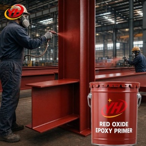 Primaire époxy 2K rouge fer YUHONG pour pipelines d'usines chimiques, résistant aux acides et aux alcalis, primaire époxy haute performance, achat <span class=keywords><strong>en</strong></span> gros - Product Image 2