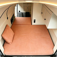 Matelas anti-fatigue en mousse à mémoire de forme pour sièges de véhicule - Soutien léger pour un sommeil profond pour les lits de camping-car et de caravane