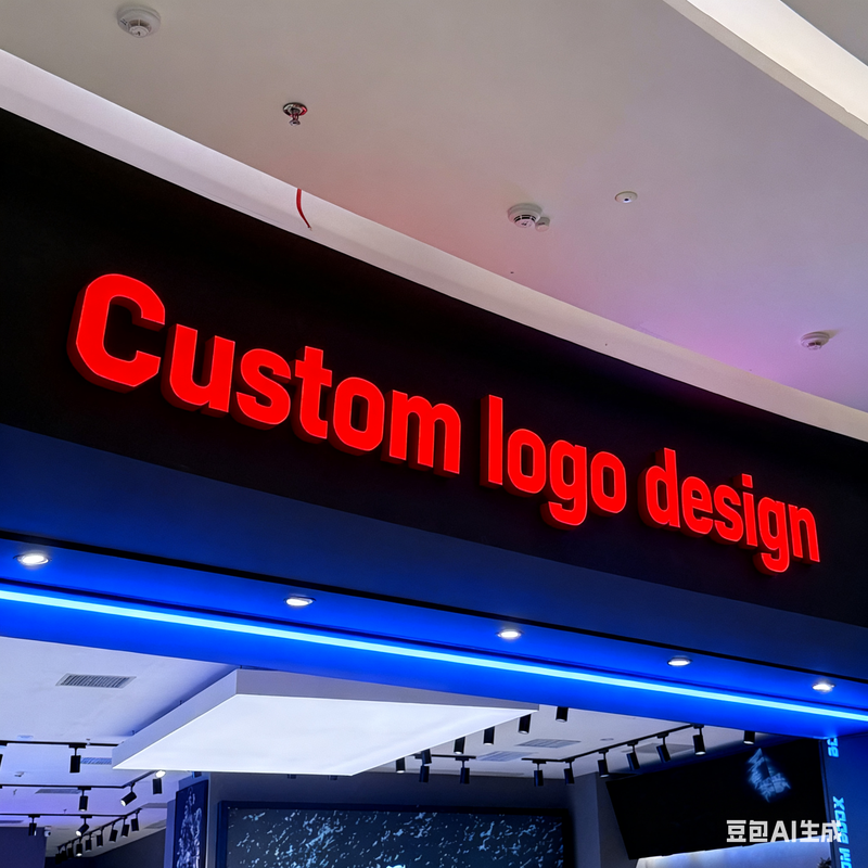Kelly Custom Outdoor Hollowed Letter Logo