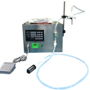 Dispensador cuantitativo de líquidos certificado CE, máquina de llenado de <span class=keywords><strong>agua</strong></span> <span class=keywords><strong>Mineral</strong></span> y leche, dispensador de aceite de botella de vidrio - Product Image 1