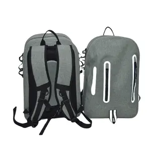 Water Resistant Submersible Bags Waterproof High Tech Backpack with Exterior Zippered Pocket