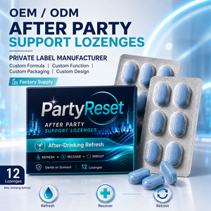 ยาเม็ดสมุนไพรเสริมอาหารหลังดื่มสูตรเฉพาะ OEM สำหรับงาน After Party แบรนด์ส่วนตัว สารสกัด DHM <span class=keywords><strong>NAC</strong></span> บำรุงร่างกายทุกวัน - Product Image 1