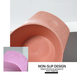 Tazón para Coloración del Cabello de Paja de Trigo, de Alta Gama para Salón de Belleza, Duradero y Reutilizable para Peluquería, Tinte, Permanente y Tratamiento con Aceite - Product Image 3