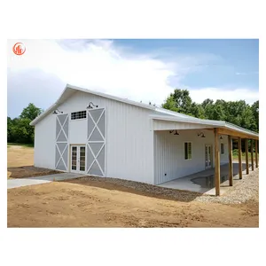 Low Cost Steel Structure Construction Frame Light Prefab Prefabricated Structural Storage Building Hall Shed Workshop Warehouse