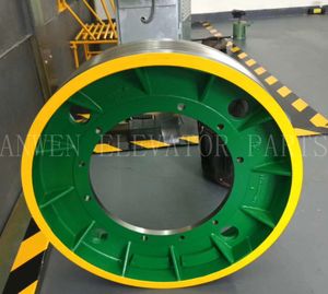 Máquina de tracción original para elevador KONE MX20 KM755990G09, <span class=keywords><strong>polea</strong></span> de tracción KM755995H01, piezas de repuesto para elevador - Product Image 5