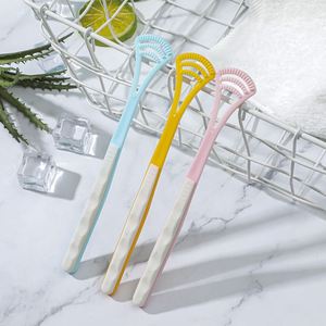 Factory Direct Cheap <b>Plastic</b> Tongue <b>Scraper</b> Effective Cleaning Brushes Wholesale-Formula - Product Image 2