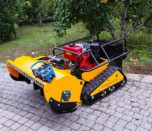 Tagliaerba Robotizzato Semovente <span class=keywords><strong>a</strong></span> Controllo Remoto Senza Fili con <span class=keywords><strong>Motore</strong></span> ad Alta Potenza 800-1200mm per Giardino - Product Image 1