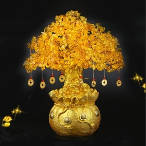 Naturale di cristallo della mano del tessuto di cristallo albero di natale albero della vita di pietra - Product Image 4