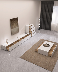 Mueble de TV para Sala de Estar con Mesa de Centro, Diseño Moderno y Lujoso, Novedad <span class=keywords><strong>2022</strong></span>, Gran Venta - Product Image 4