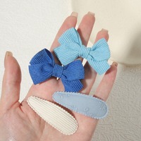 16pcs Grosir Jepit Rambut Pita Kain Buatan Tangan Manis untuk Bayi Perempuan, Jepit Rambut Bunga Warna-warni Tahan Lama untuk Anak-anak, Perhiasan Jepit Rambut