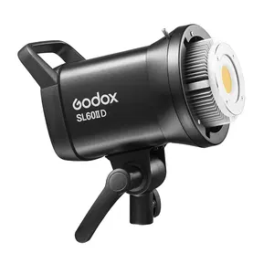 Godox putih versi 5600K Studio foto Sl60w lampu terus menerus Godox SL 60 III lampu