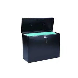 China Factory高品質Superior Premium Security Metal File Box Keyとロック