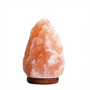 โคมไฟเกลือหิมาลัยรูปทรงธรรมชาติ งานศิลปะหัตถกรรมจากเกลือธรรมชาติ - Product Image 1