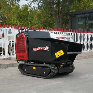 Rhinoceros 500kg Dumper hydraulique Auto-téléchargement Petit Dumper pour l'agriculture Dumper sur chenilles en caoutchouc XN500 - Product Image 3