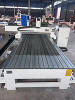 Machine de tour de routeur CNC avec axe rotatif (4ème axe)