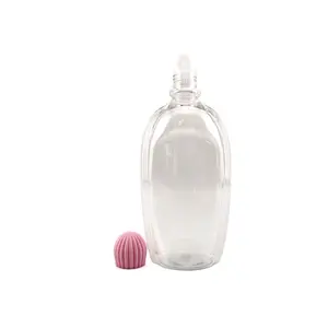 500毫升宠物空液体洗涤剂瓶定制塑料洗衣液洗发水瓶包装带标志