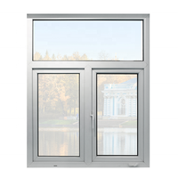 Foshan Yatai Ventanas abatibles con barras a prueba de robo Ventanas abatibles Upvc Hurricane Impact Upvc Ventana abatible