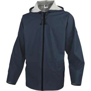 DELTA PLUS - 850VESBMGT Veste de pluie bleu marine à soutien en polyester enduit de polyuréthane mixte-VESTES DE TRAVAIL EAN 3295249263317 - Product Image 1