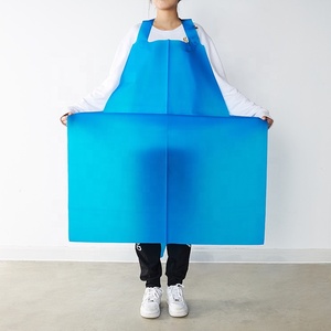 Personailized en blanco personalizar cocina embalaje médico comida delantales <span class=keywords><strong>de</strong></span> plástico Hdpe Baberos desechables para adultos - Product Image 4