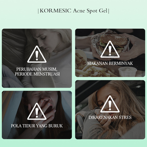 KORMESIC Gel para Eliminar Granos de Acné Certificado por Bpom, 15g, Crema Facial No Irritante, No Resecante, Hidratante y Calmante, Tratamiento Facial - Product Image 5