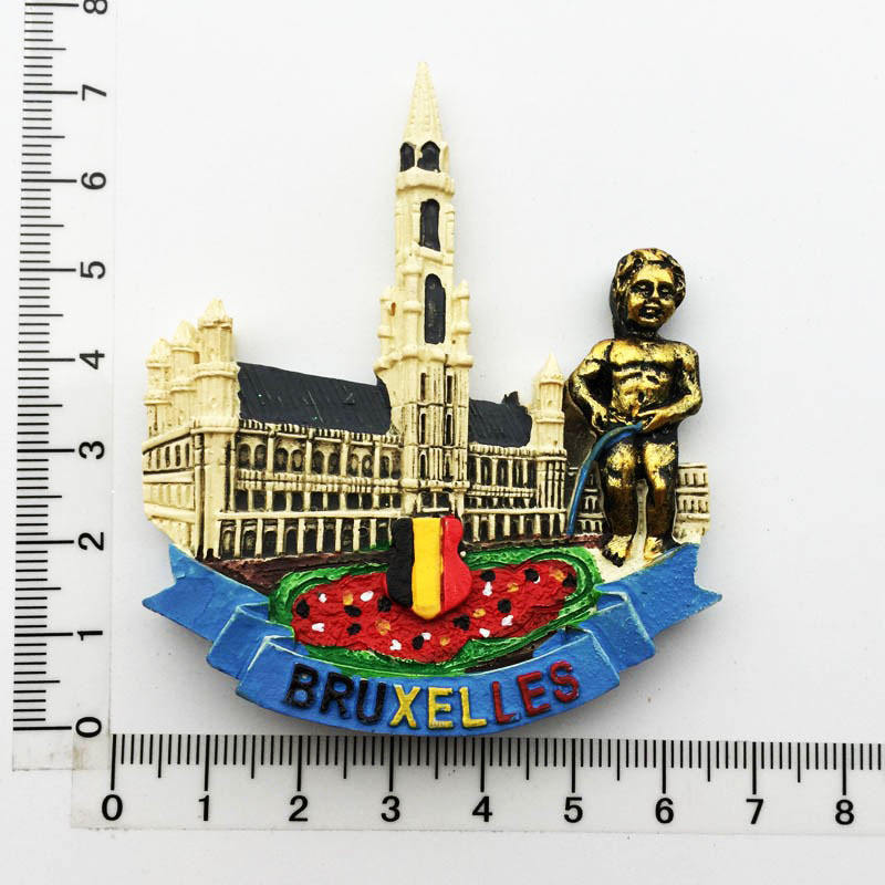 Cuadrado floral gris oscuro "Brussels" - Mediano