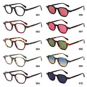 إطار نظارات منقوش عالي الجودة ، تصميم خفيف الوزن ، إطار رقيق مريح ، نظارات شمسية رجالية غير منتظمة - Product Image 4