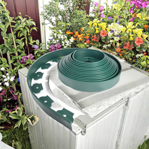 Small <b>Plastic</b> Shed with Aluminum Cover for <b>Garden</b> Lawn <b>Edging</b> 10 Meter/Package - Product Image 2