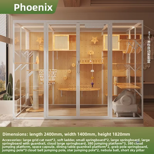 Casa para Gatos de Madera de Primera Calidad Genesis Grade, Multi-Pisos, el Primer Santuario - Product Image 3