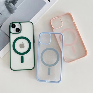 เคสโทรศัพท์มือถือใสแบบไร้สายรุ่นใหม่มาแรง ขายดี วัสดุ TPU อะคริลิค แม่เหล็ก ป้องกันรอยขีดข่วน สำหรับ iPhone 14 Pro Max 16Pro - Product Image 4